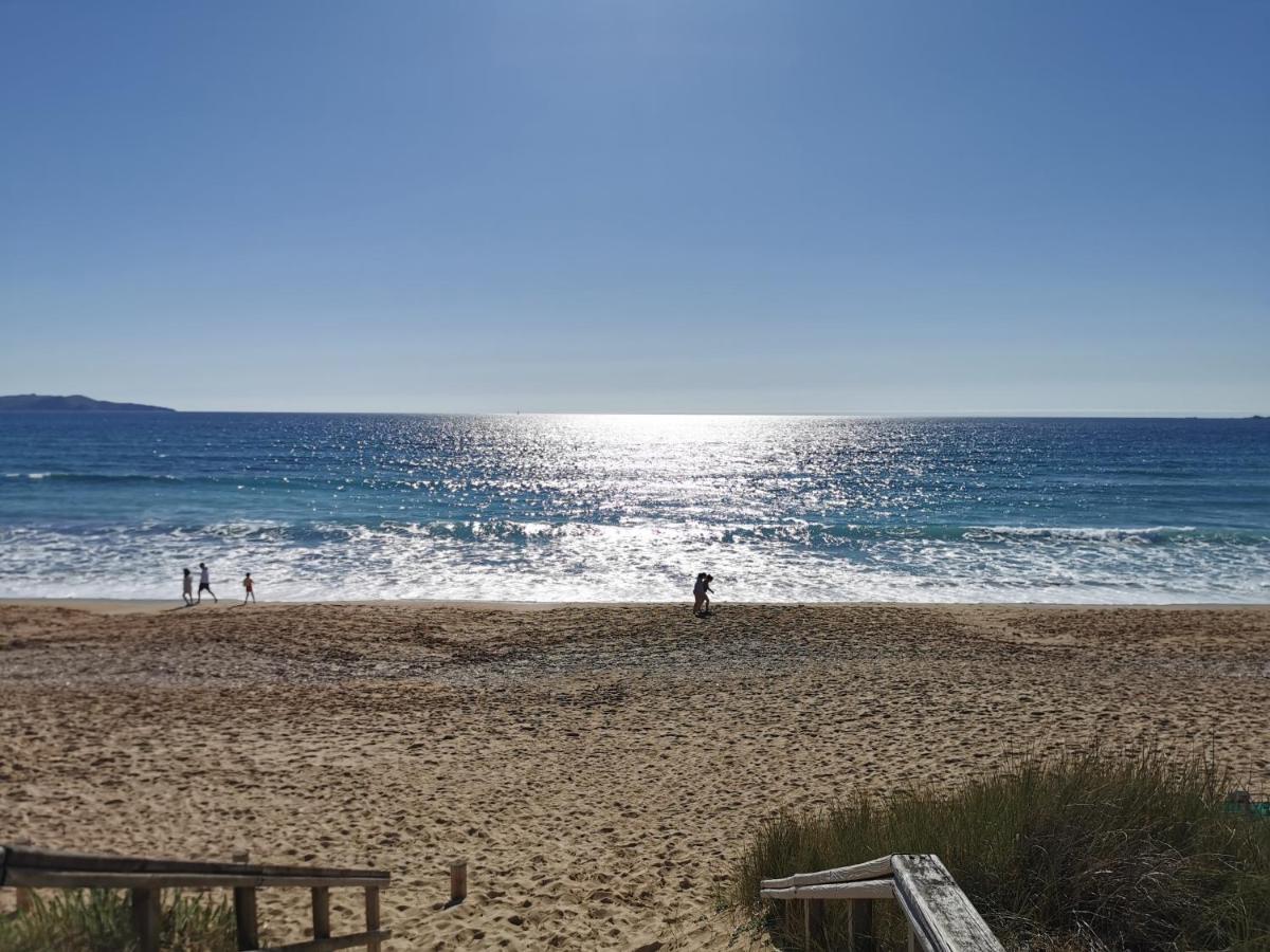 Precioso Apartamento En La Playa De La Lanzada. 桑亨霍 外观 照片