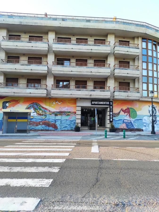 Precioso Apartamento En La Playa De La Lanzada. 桑亨霍 外观 照片