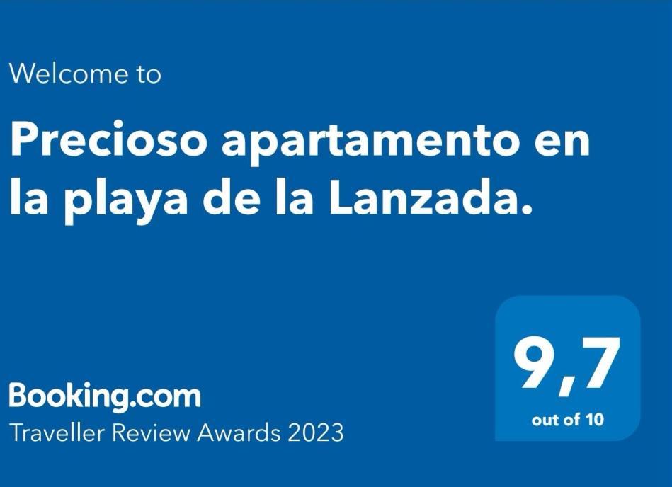 Precioso Apartamento En La Playa De La Lanzada. 桑亨霍 外观 照片