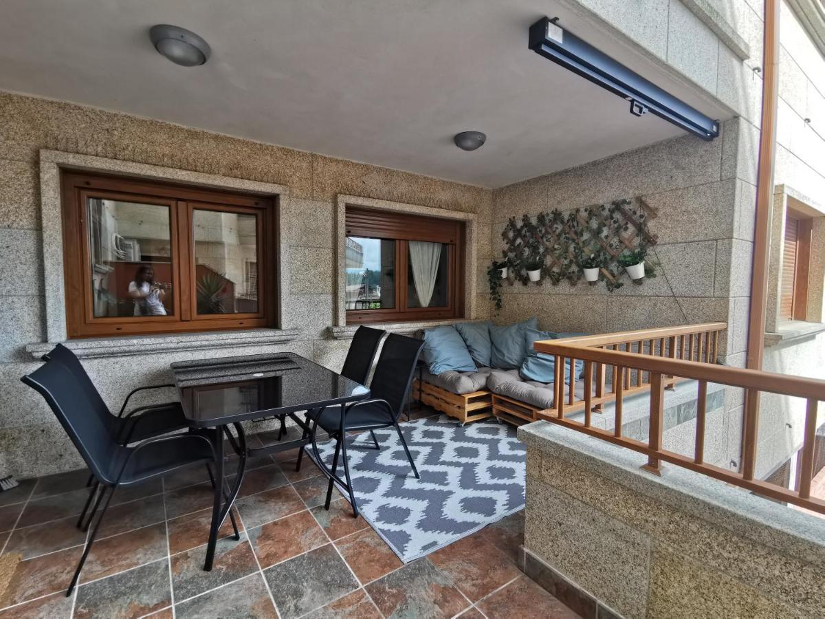 Precioso Apartamento En La Playa De La Lanzada. 桑亨霍 外观 照片